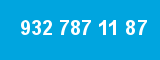 932 787 11 87